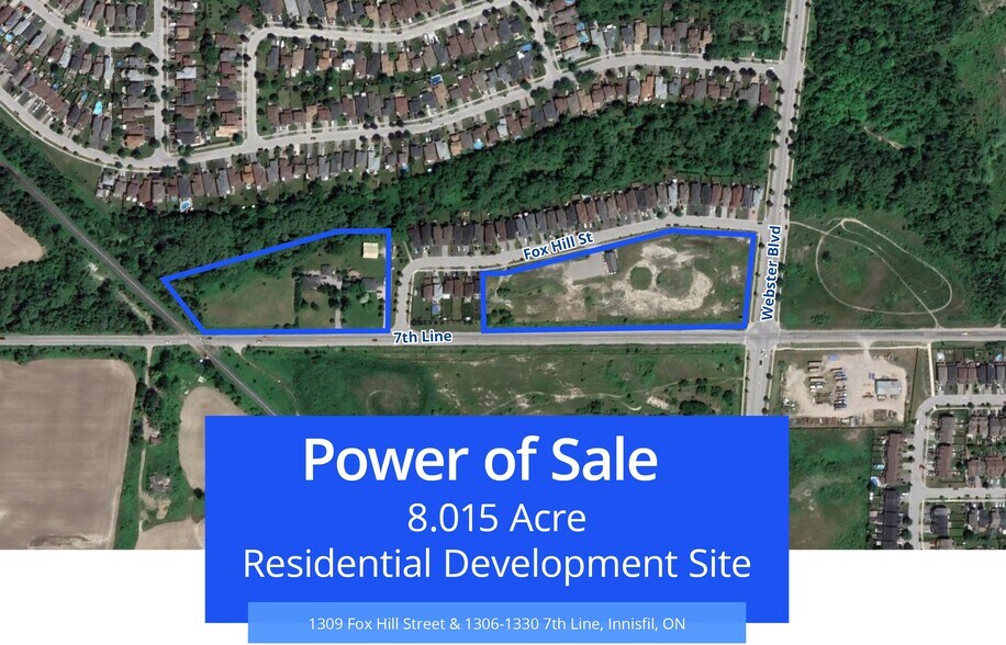 Fox Hill Street Land Sale portefeuille de 2 propriétés à vendre sur LoopNet.ca - Photo du bâtiment - Image 2 de 3