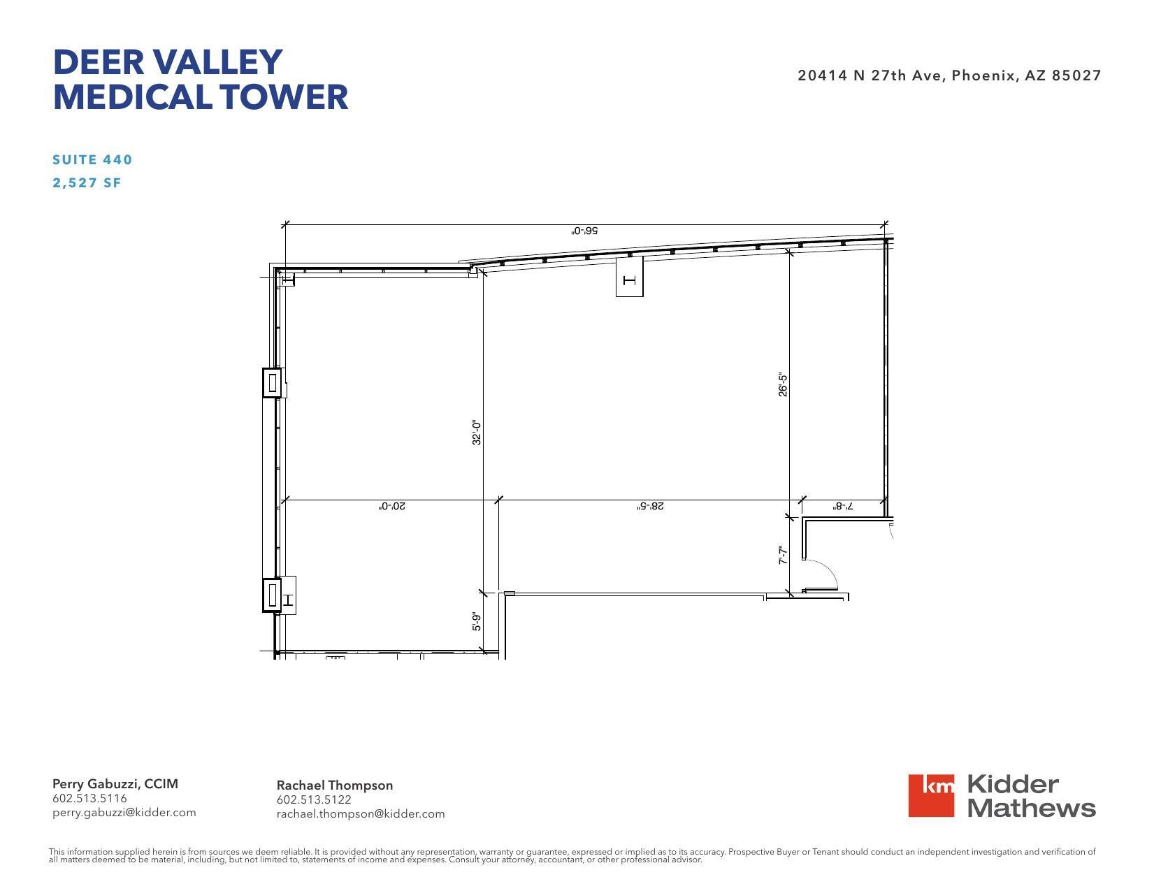 20414 N 27th Ave, Phoenix, AZ à louer Plan d’étage- Image 1 de 1