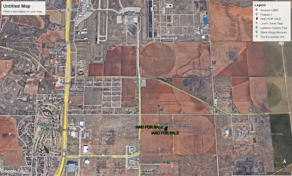 Kent - SEC of Kent street and MLK BLVD, Lubbock, TX à vendre - Aérien - Image 2 de 2
