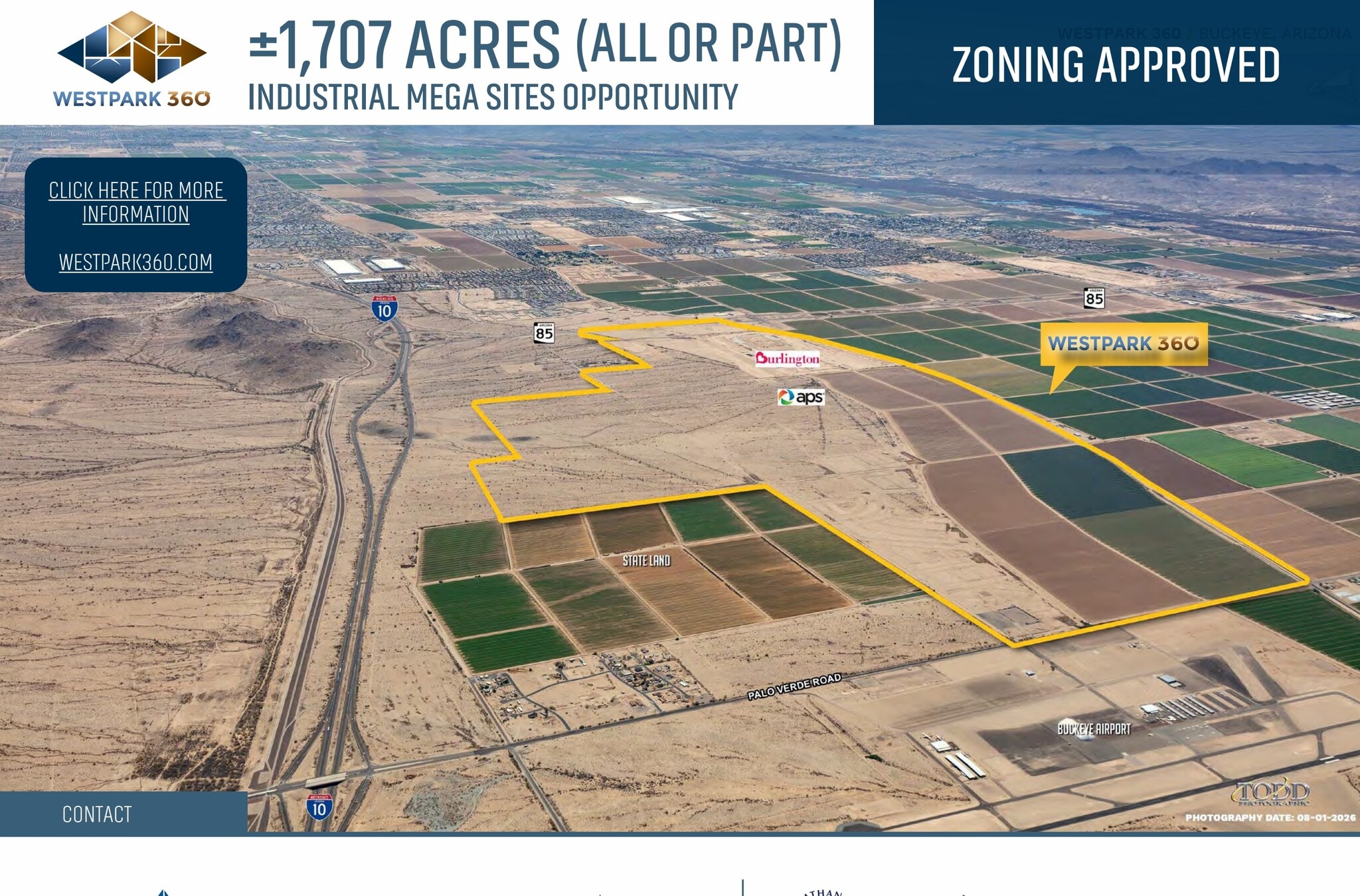 SW of I10 & Hwy 85 Junction, Buckeye, AZ for sale Building Photo- Image 1 of 17