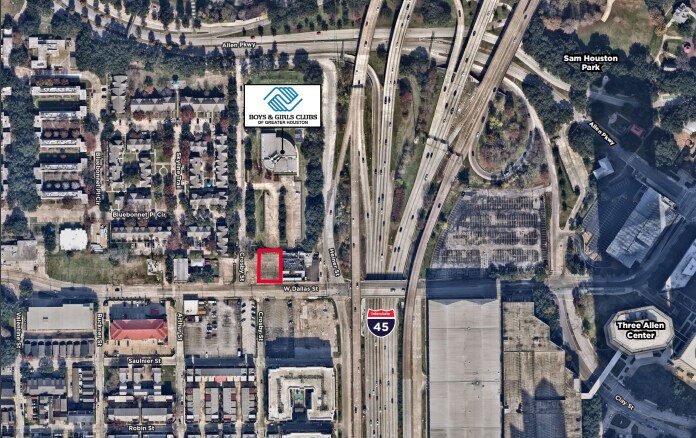 700 W Dallas St, Houston, TX à vendre - Aérien - Image 2 de 2