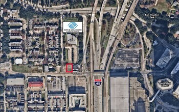 700 W Dallas St, Houston, TX - AERIAL map view
