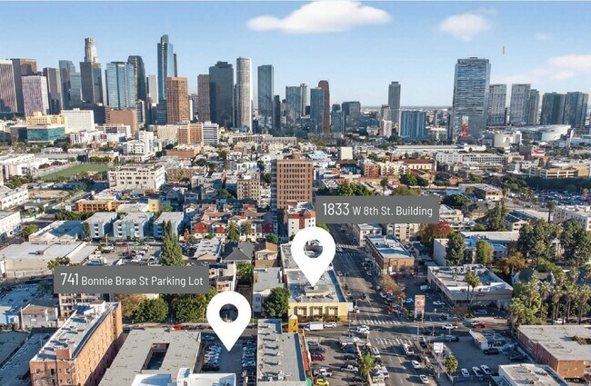 Plus de détails pour Westlake/LA: 1833 W 8th + 741 S Bonnie B – à vendre, Los Angeles, CA