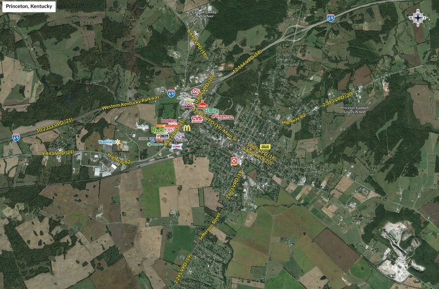 550 W US 62 Hwy, Princeton, KY à louer - Photo du bâtiment - Image 2 de 3