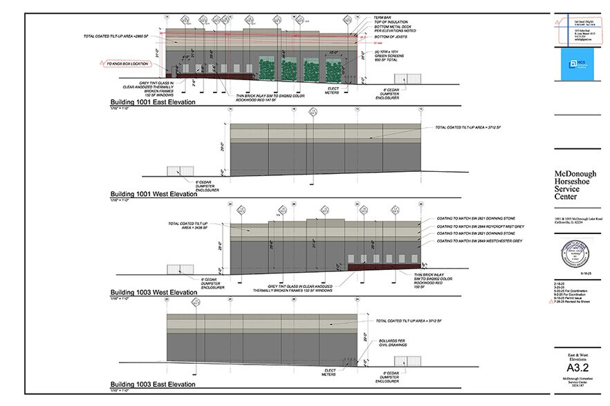 1001-1003 McDonough Lake Rd, Collinsville, IL à louer - Photo du bâtiment - Image 3 de 7