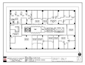 3525 W Peterson Ave, Chicago, IL for lease Site Plan- Image 1 of 3