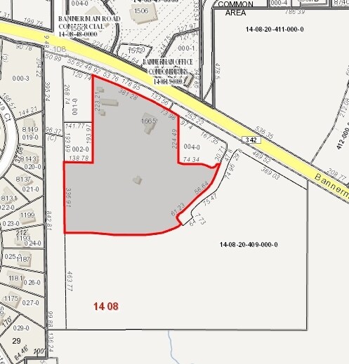 1665 Bannerman Rd, Tallahassee, FL à louer - Plan cadastral - Image 2 de 6