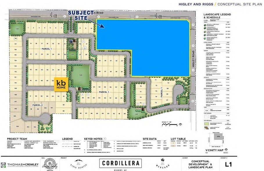 Higley & Riggs Rd, Queen Creek, AZ for sale - Site Plan - Image 2 of 5