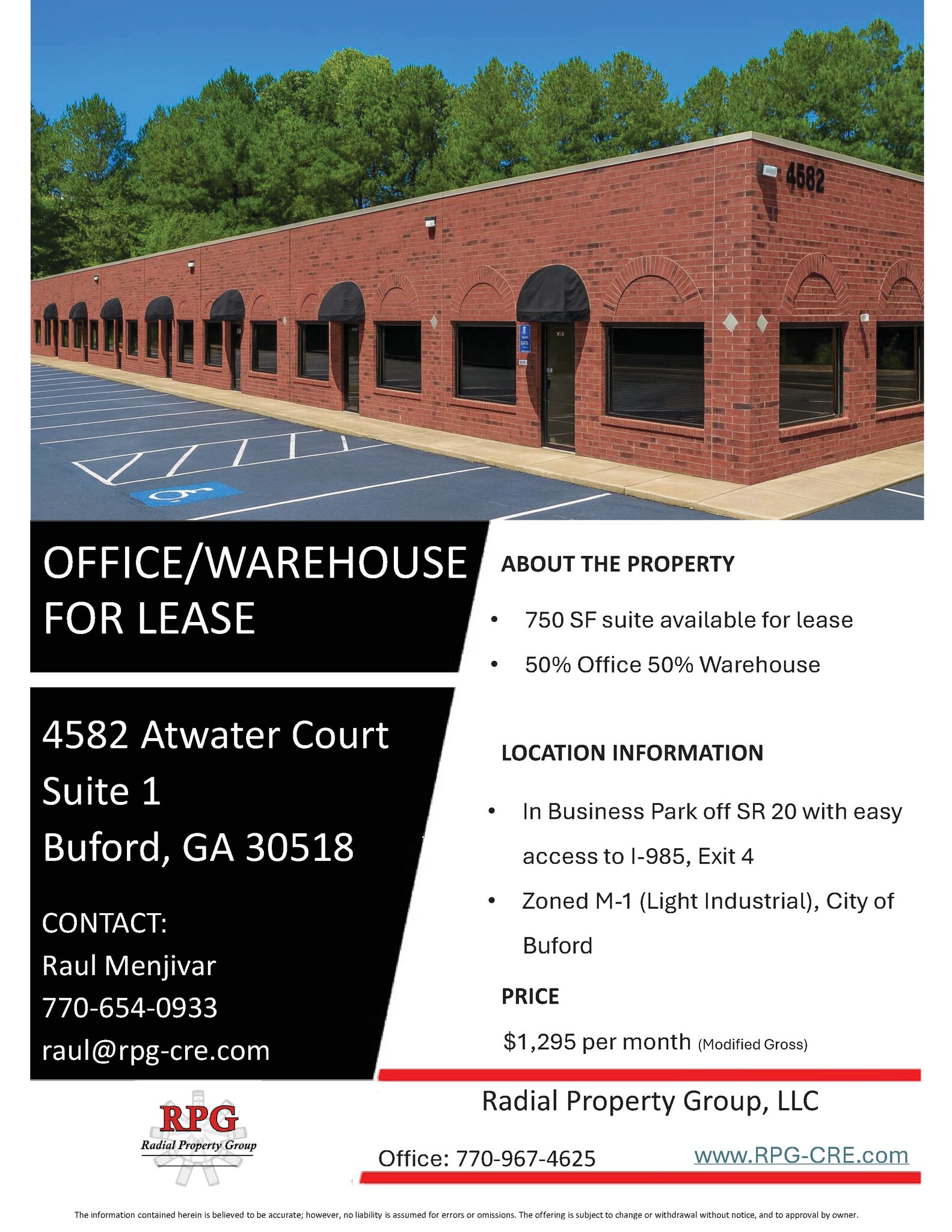 4582 Atwater Ct, Buford, GA à louer Photo du bâtiment- Image 1 de 3
