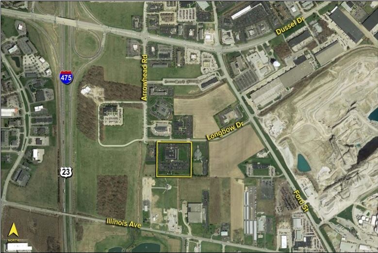 580 Longbow Dr, Maumee, OH for sale Aerial- Image 1 of 1