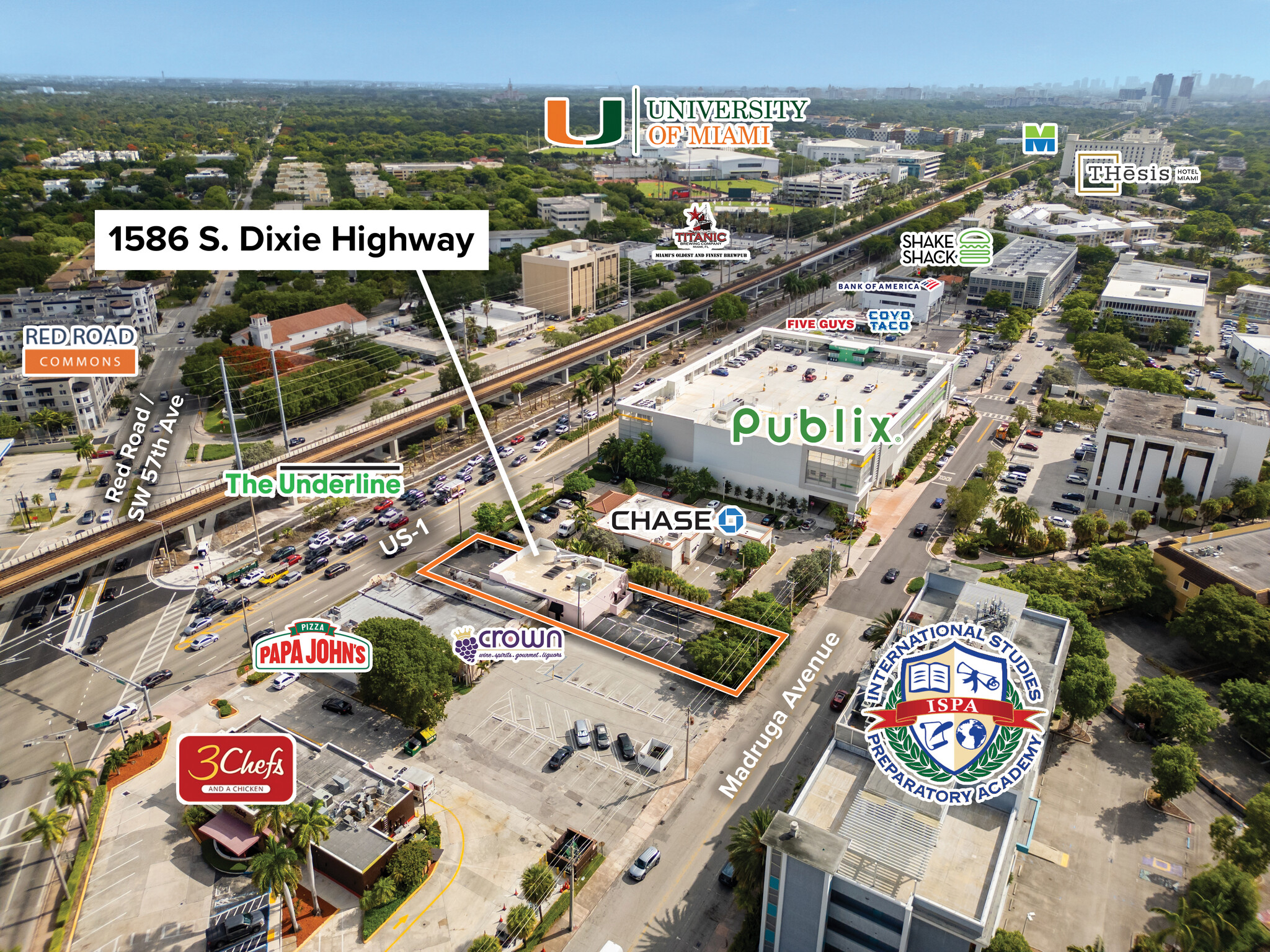 1586 S Dixie Hwy, Coral Gables, FL for lease Building Photo- Image 1 of 43