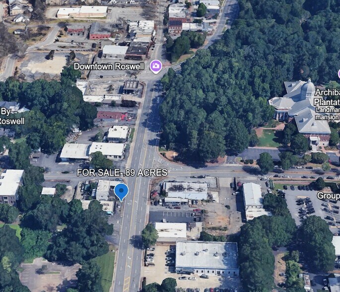 Historic Downtown Roswell- .89 Acres portefeuille de 3 propriétés à vendre sur LoopNet.ca - Photo du bâtiment - Image 3 de 9