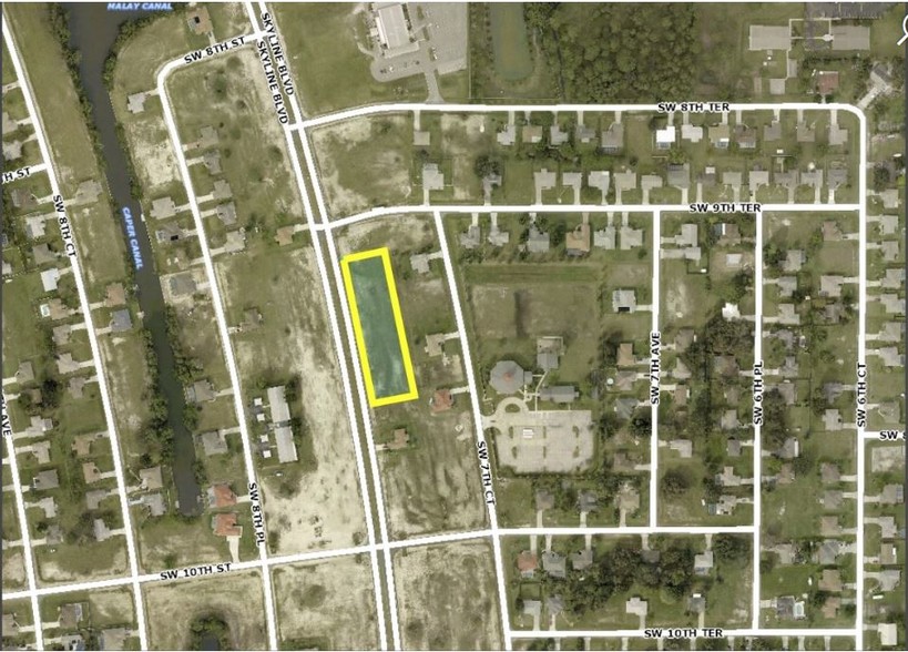 915 Skyline Blvd, Cape Coral, FL à vendre - Plan cadastral - Image 1 de 1