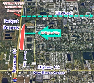 Plus de détails pour I-95 & Coastal Ln, West Melbourne, FL - Terrain à vendre