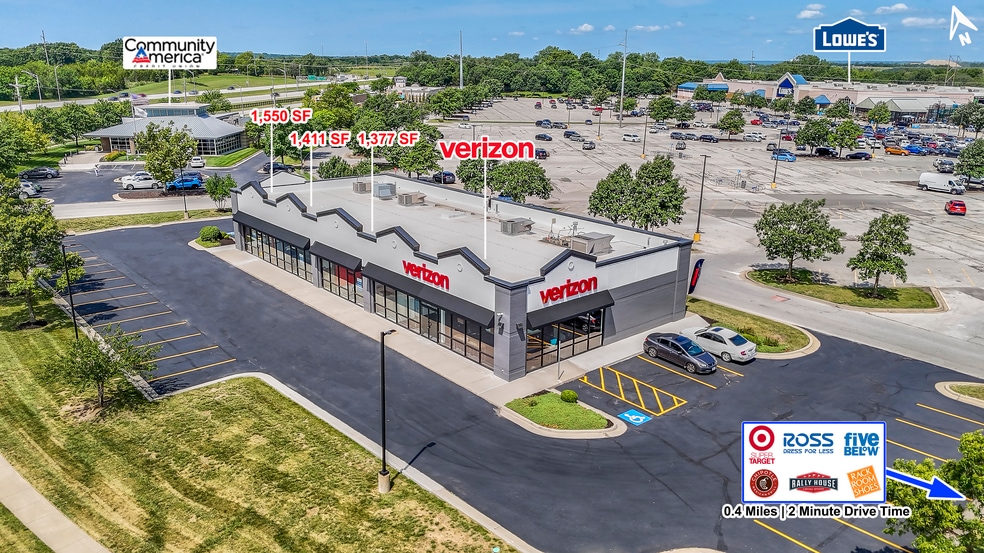 16010-16022 W 65th St, Shawnee, KS for lease - Building Photo - Image 1 of 2