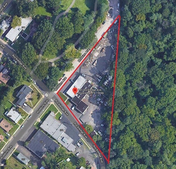 145 Rockledge Ave, Jenkintown, PA à louer - Aérien - Image 2 de 9