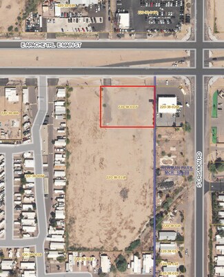 Plus de détails pour 9921 W. Main Street, Mesa, AZ - Terrain à vendre