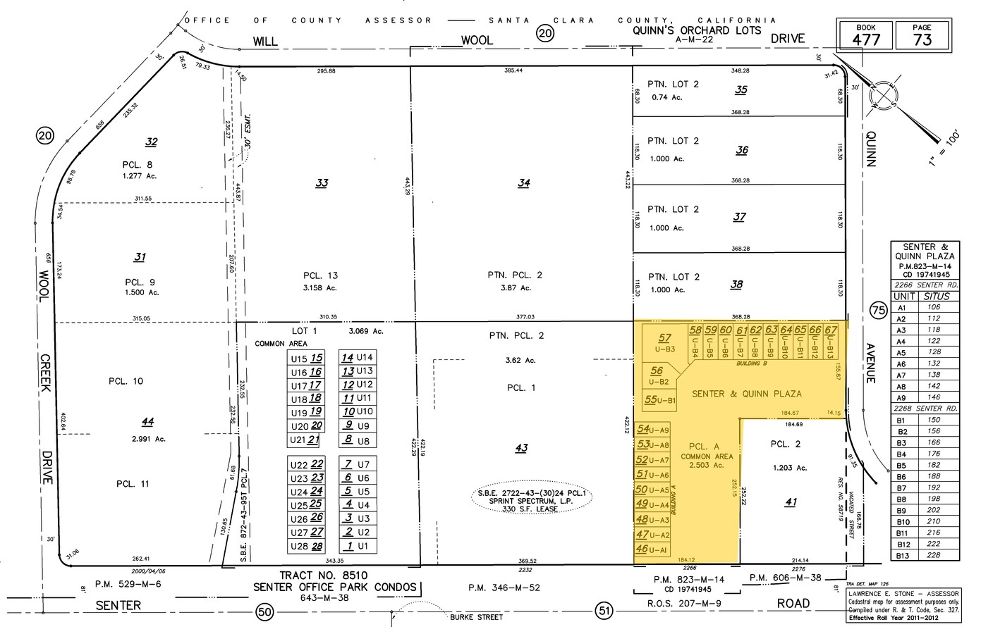 Plan cadastral