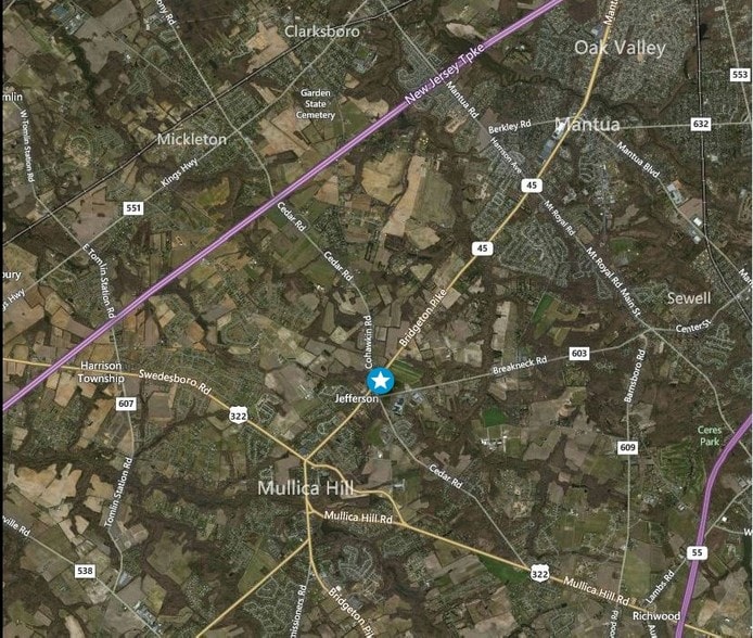 231 N Main St, Mullica Hill, NJ for sale - Aerial - Image 2 of 2