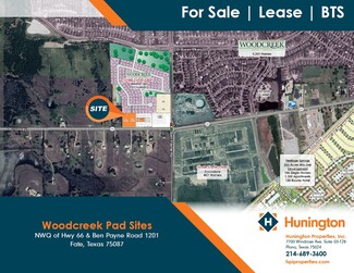 More details for NWQ of Hwy 66 & Ben Payne Rd 1201, Rockwall, TX - Land for Lease