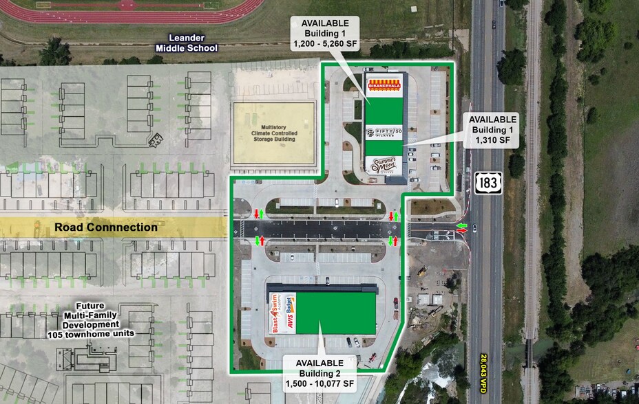 Hwy 183, Leander, TX à louer - Photo du bâtiment - Image 3 de 7