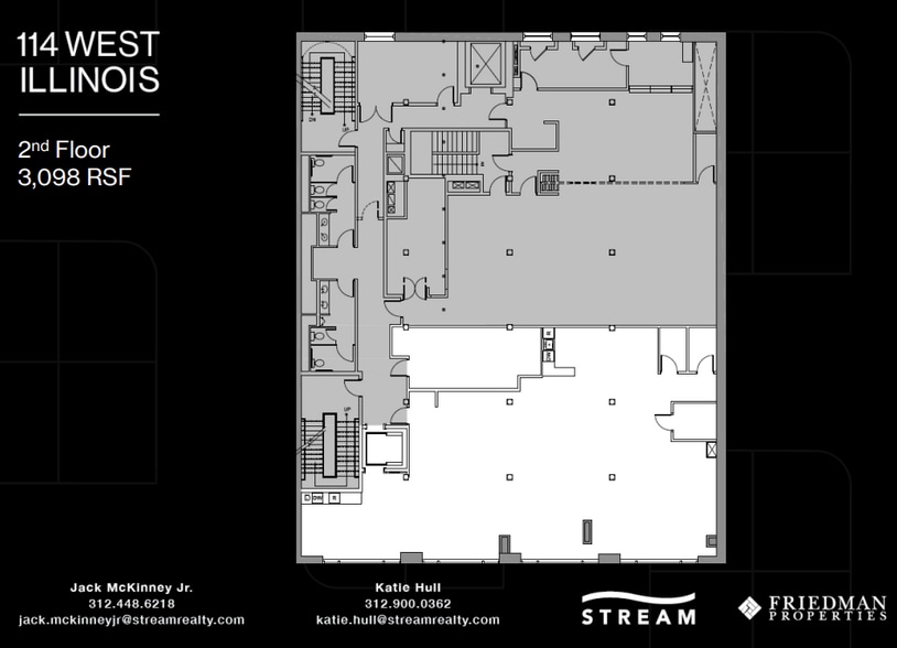 114 W Illinois St, Chicago, IL for lease - Floor Plan - Image 2 of 25