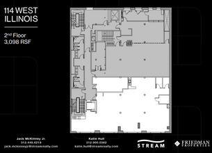 114 W Illinois St, Chicago, IL à louer Plan d  tage- Image 1 de 6