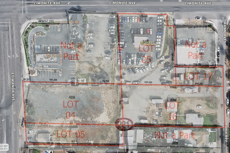10930 Limonite Ave, Jurupa Valley, CA for sale - Aerial - Image 2 of 8