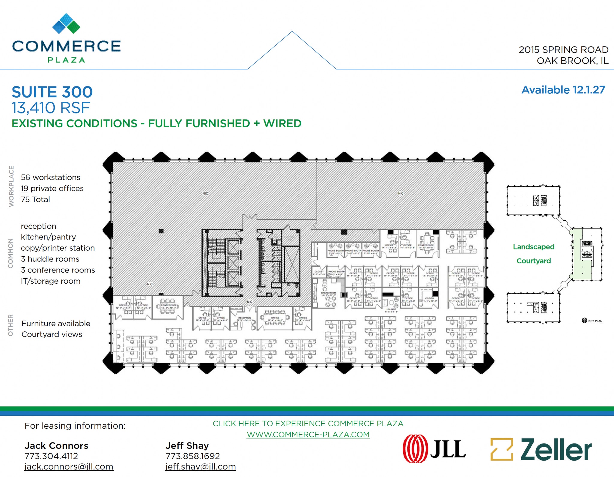 2015 Spring Rd, Oak Brook, IL for lease Floor Plan- Image 1 of 1