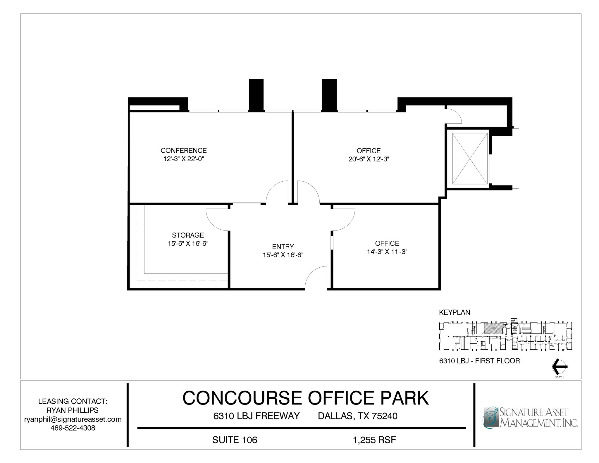 6350 LBJ Fwy, Dallas, TX for lease Floor Plan- Image 1 of 1