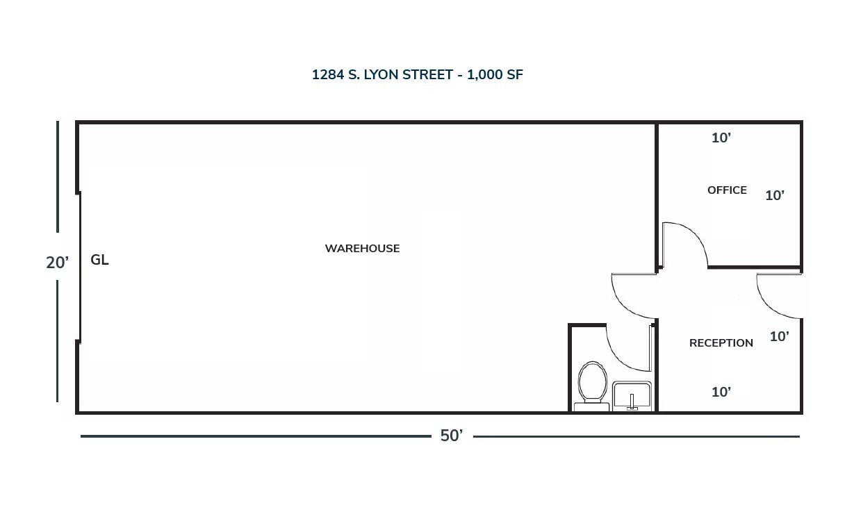 1233-1255 S Wright St, Santa Ana, CA for lease Floor Plan- Image 1 of 1