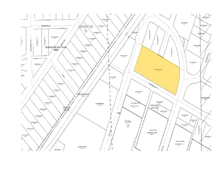 3100 Monticello Ave, Dallas, TX à louer - Plan cadastral - Image 3 de 28