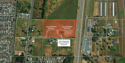 33817 Martin Rd, Creswell, OR - aerial  map view - Image1