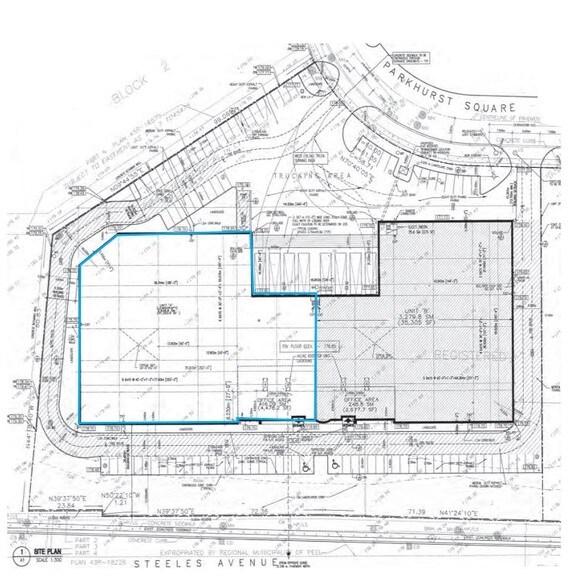 321 Parkhurst Sq, Brampton, ON à louer - Plan cadastral - Image 3 de 3