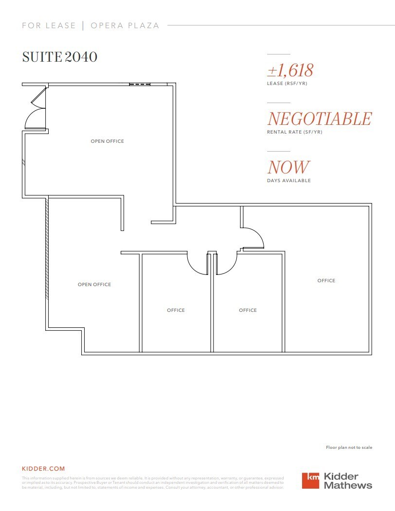 601 Van Ness Ave, San Francisco, CA à louer Plan d’étage- Image 1 de 1