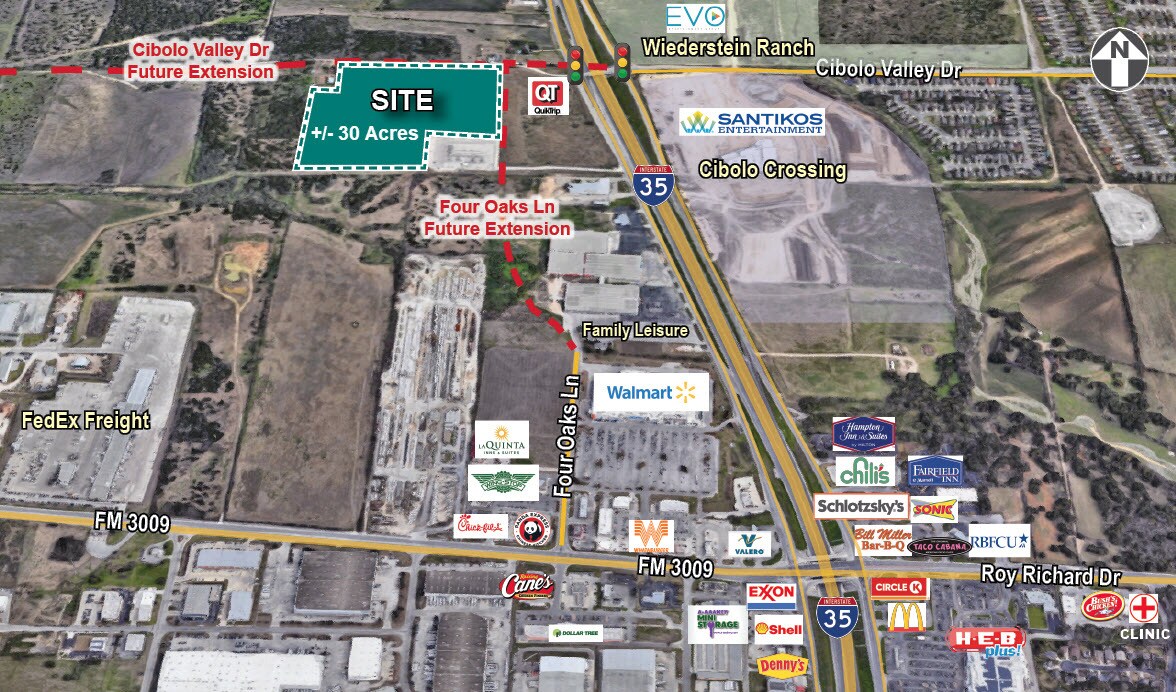 IH-35 & Cibolo Valley Dr, Schertz, TX à vendre Photo du bâtiment- Image 1 de 2