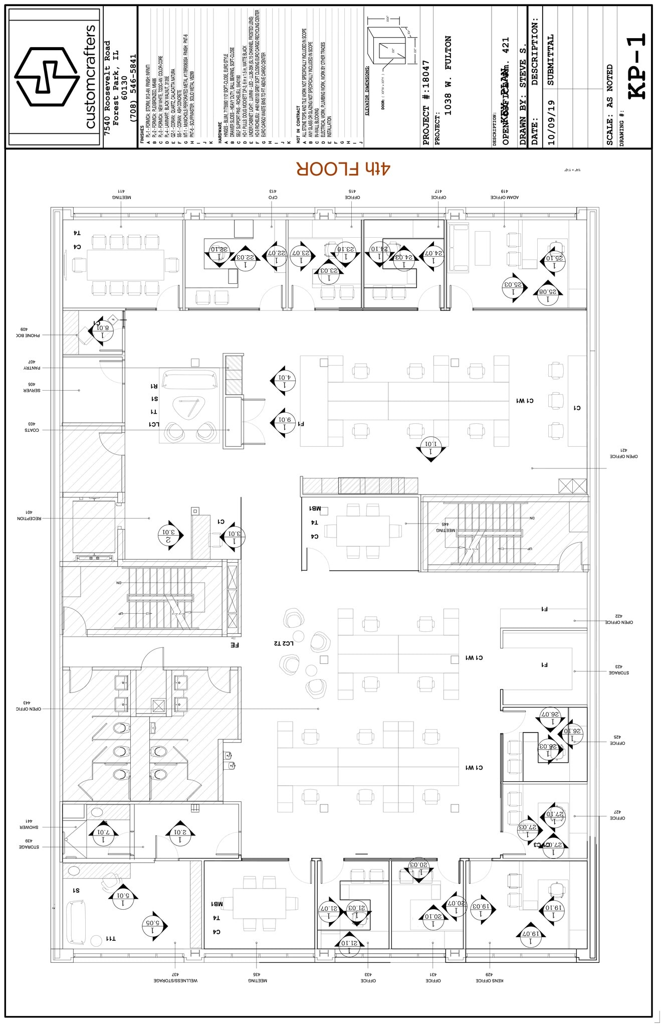 1042 W Fulton Market, Chicago, IL à louer Plan de site- Image 1 de 11