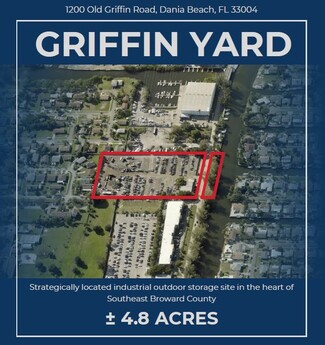 Plus de détails pour 1200 Old Griffin Rd, Dania Beach, FL - Terrain à vendre