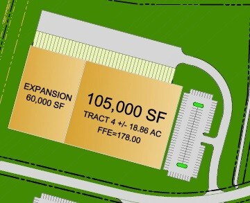 Four Oaks Pky, Four Oaks, NC à louer - Plan de site - Image 1 de 2