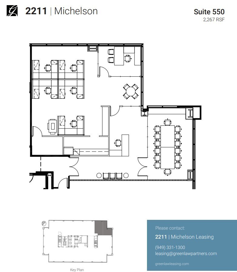 18301 Von Karman Ave, Irvine, CA à louer Plan d  tage- Image 1 de 1