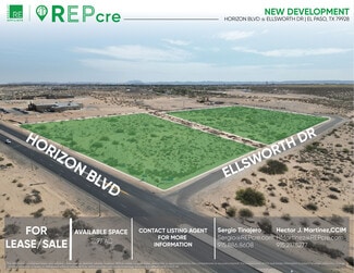 Plus de détails pour 0 Horizon Blvd, El Paso, TX - Terrain à vendre