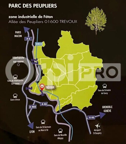 Flex in VILLEFRANCHE-SUR-SAÔNE for lease - Building Photo - Image 3 of 4