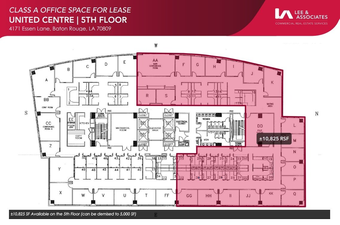4171 Essen Ln, Baton Rouge, LA à louer Plan d’étage- Image 1 de 1