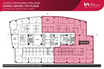 4171 Essen Ln, Baton Rouge, LA à louer Plan d’étage- Image 1 de 1