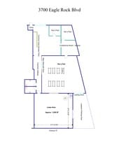 3700-3704 Eagle Rock Blvd, Los Angeles, CA for lease Site Plan- Image 1 of 1