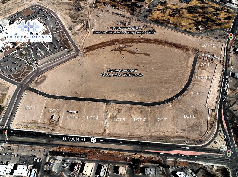 2700 N Main St, Las Cruces, NM à vendre - Aérien - Image 2 de 4
