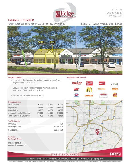 4040-4068 Wilmington Pike, Dayton, OH à louer - Photo du bâtiment - Image 2 de 10