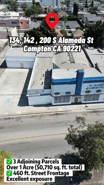 134 Alameda E St, Compton, CA à vendre - Vidéo sur l’inscription commerciale - Image 2 de 9