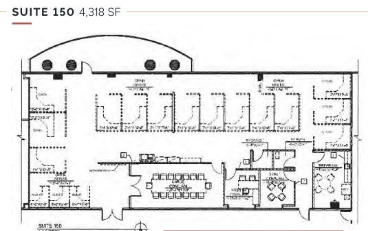 5465 Morehouse Dr, San Diego, CA à louer Plan d  tage- Image 1 de 2