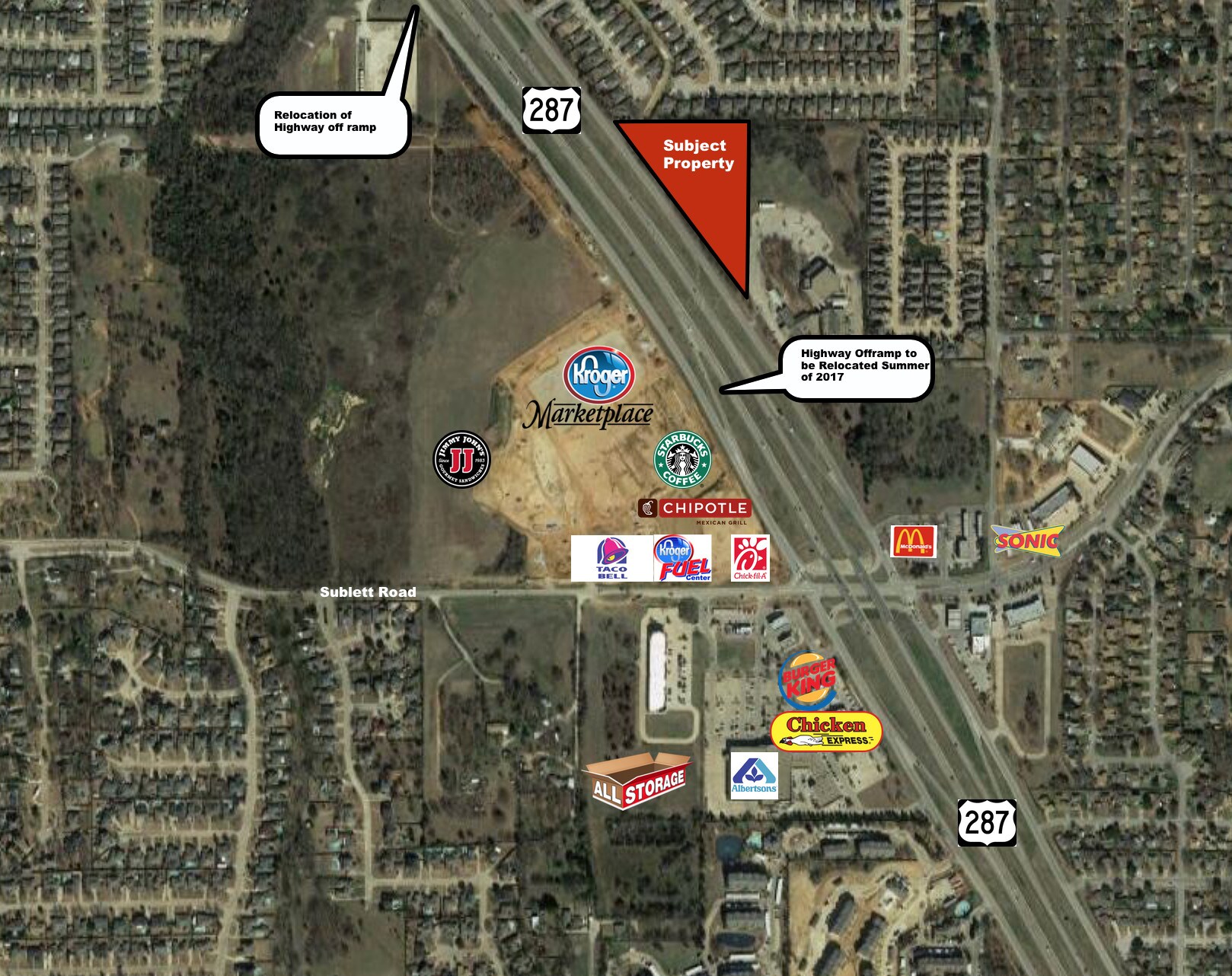 5771 Highway 287, Arlington, TX à vendre Photo du bâtiment- Image 1 de 4
